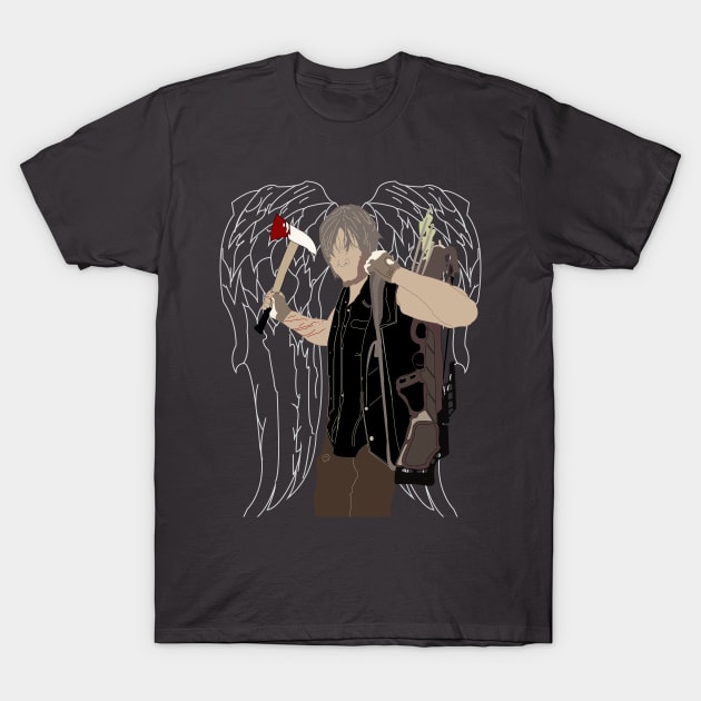 Daryl Dixon T-Shirt by DaniVan